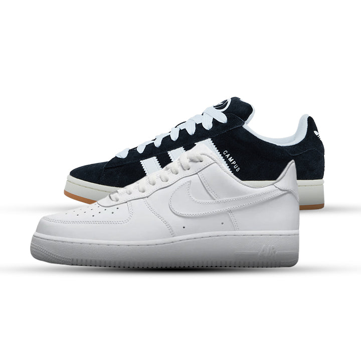 Combo Nike Air Force + Adidas Campus 00s